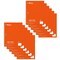C-Line Products One-Subject Notebook, 70 Page, Wide Ruled, Orange, 12PK 22042 - alternate 1